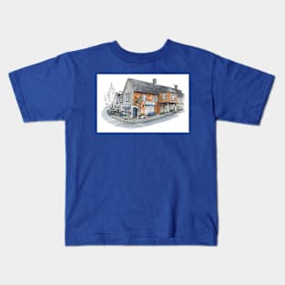 Corfe Castle Village Shop Kids T-Shirt